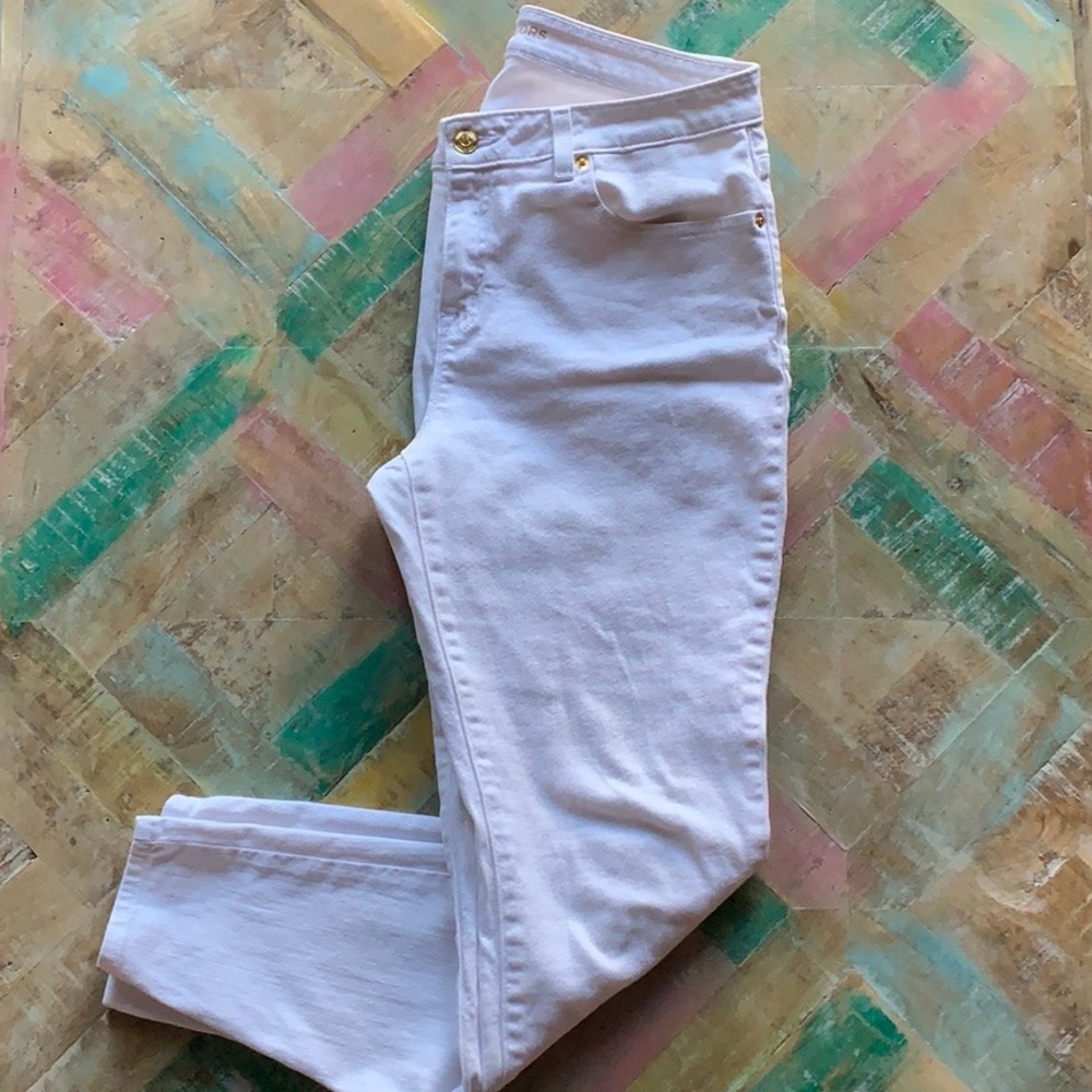 Michael Kors white jeans
